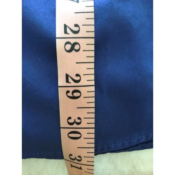 Chaps Blue Button-Down Long Sleeve Shirt - Picture 8 of 11